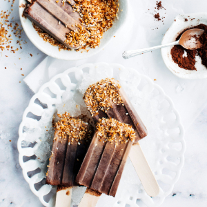 almond fudge pop